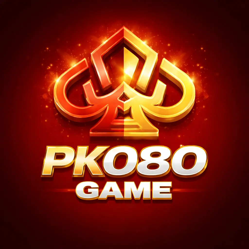Register on PK080 Game with official logo and golden card design